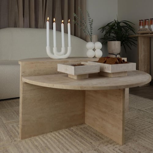 طاولات رخام ترافنتينيو