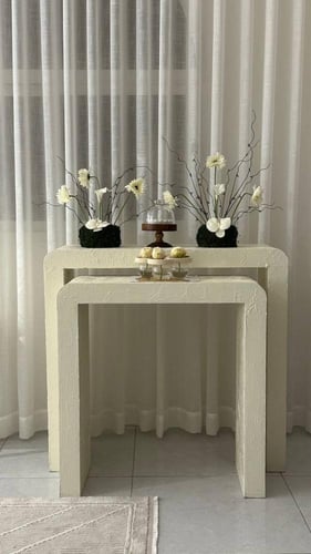 طقم مدخل بويه أوف وايت محبب – أناقة متناغمة بتصميم...