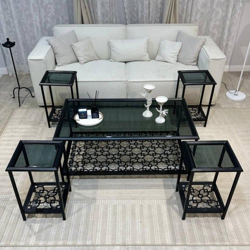 طقم طاولات ضيافه 5قطع