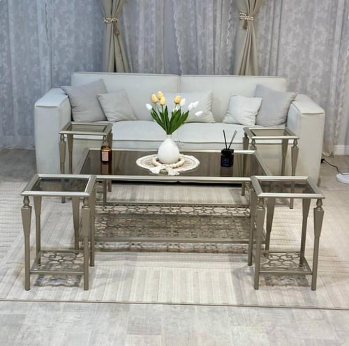 طقم طاولات ضيافه 5قطع