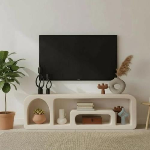 تفصيل خاص طاوله تلفزيون لون ومقاسات خاصه