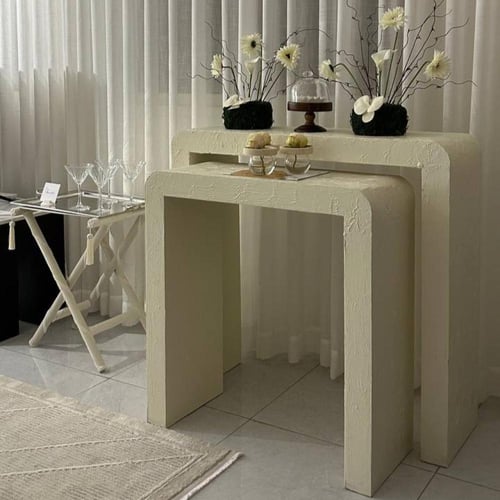 طقم مدخل بويه أوف وايت محبب – أناقة متناغمة بتصميم...