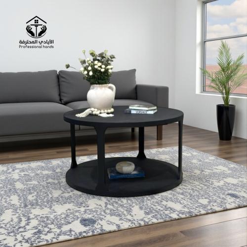 طاولة ضيافة دورين خشب لون اسود