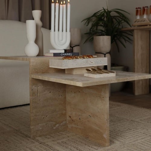 طاولات رخام ترافنتينيو