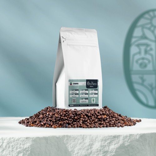 Roasted Ethiopian Coffee Sidamo Bensa 1 Kilogram