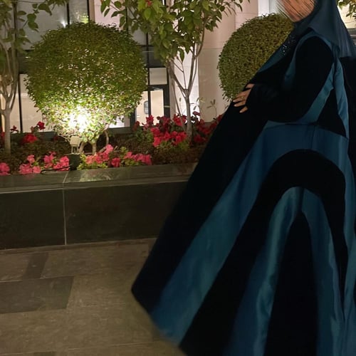 Navy Abaya