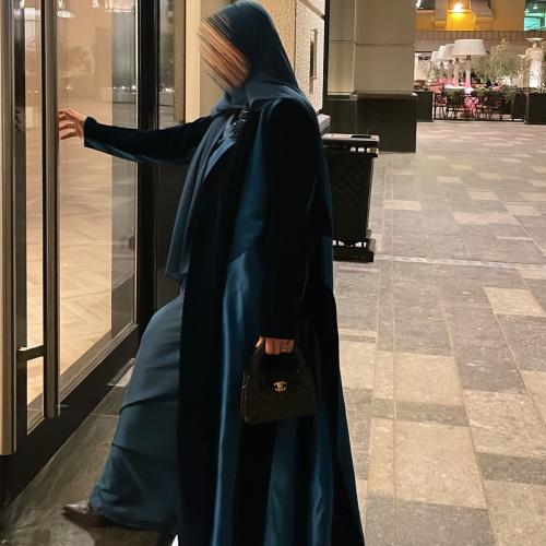 Navy Abaya