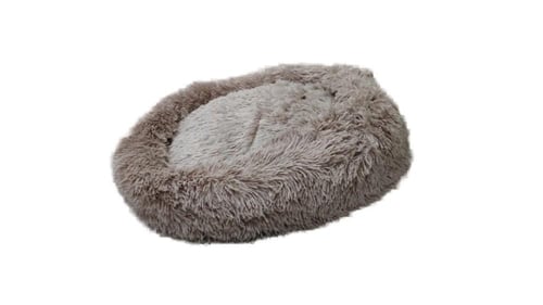 سرير للكلاب فرو بتصميم مريح وأنيق حجم وسط 80 سم -...