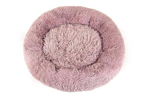 سرير للكلاب فرو بتصميم مريح وأنيق حجم وسط 80 سم -...
