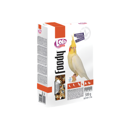 Lulu Bits complete partridge bird food 500 grams