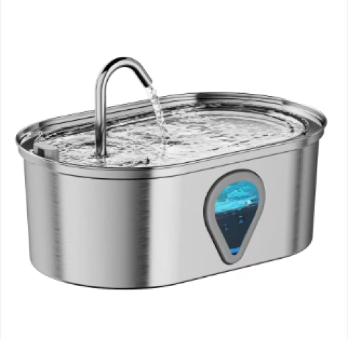 Water fountain for cats and dogs stainless steel healthy