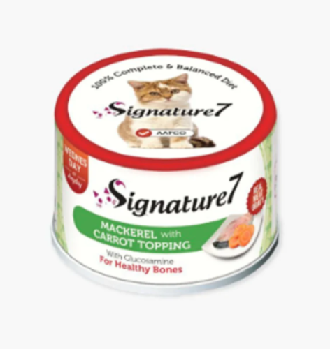 سجنتشر طعام قطط رطب بالماكريل والجزر 70 جم