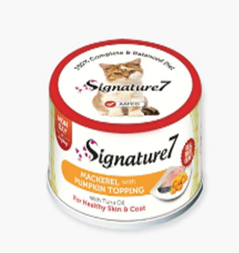 سجنتشر طعام قطط رطب بالماكريل واليقطين 70 جم