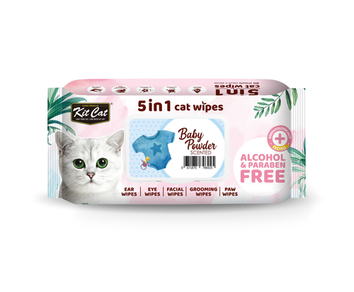 كيت كات مناديل مبللة معطرة برائحة بودر الاطفال 80...
