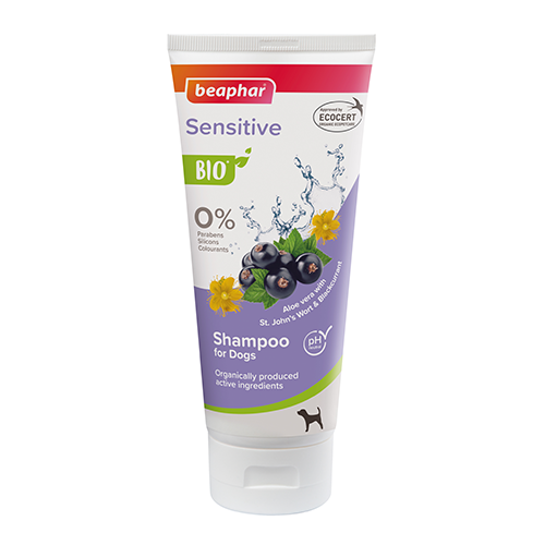 بيفار شامبو للجلد الحساس بنبتة الصبار للقطط والكلا...