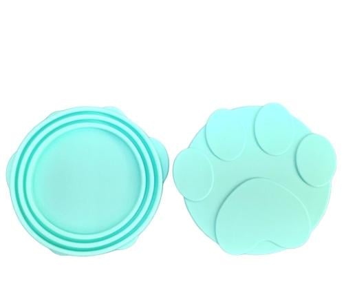 غطا سيلكون لعلب الويت فود | لون ازرق