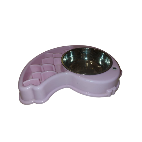 صحن قطط وكلاب مأكلية بتصميم مخلب ألوان متنوعة