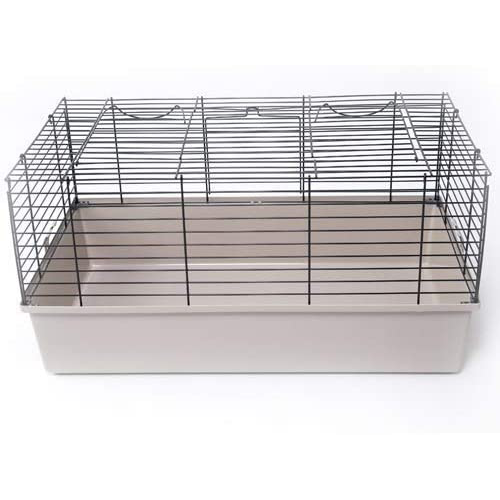 قفص للقطط والكلاب الصغير حجم متوسط بشكل مستطيل