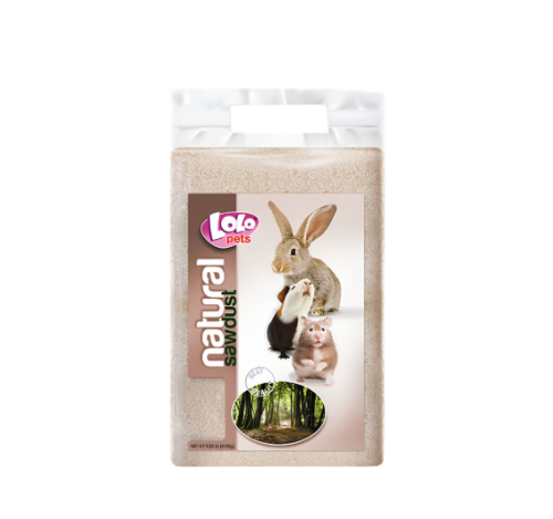 Lulu Pets natural wood shavings, weight 4.1 kg