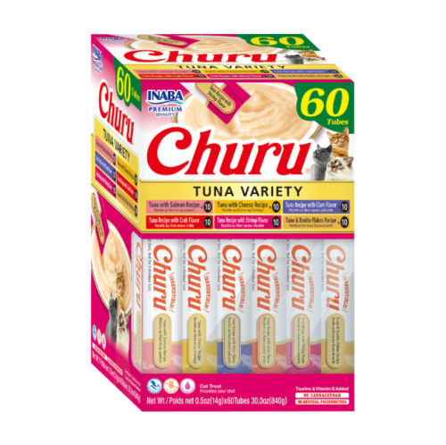 شورو مكمل غذائي مكافأت للقطط بنكهة التونة المتنوعة...