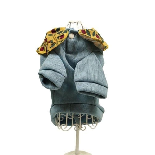 ملابس للقطط بتصميم سترة قماش - ألوان متعددة