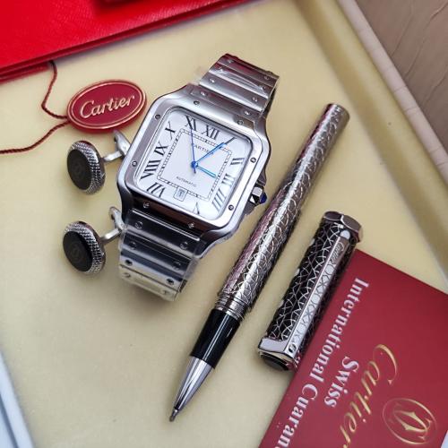 طقم (كارتير) - ساعة ، قلم ، كبك