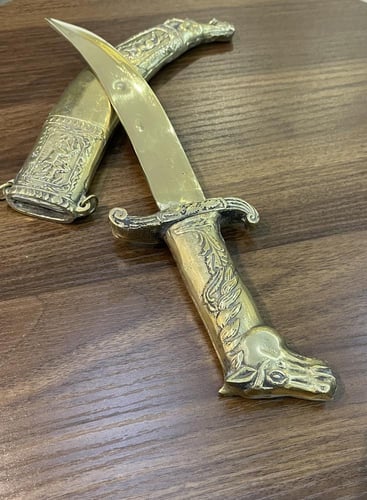 خنجر نحاسي - كبير