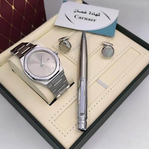 طقم رجالي - ( ساعة ، كبك ، قلم ، سبحه )