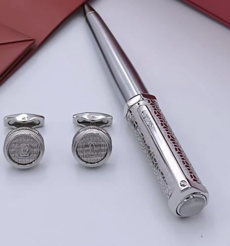 طقم قلم و كبك -كارتير