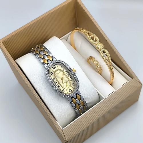 طقم نسائي - ( ساعة ، اسوارة ، خاتم )
