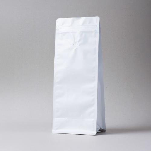 كيس قهوة ألمنيوم أبيض ( 1 كجم ) (100 حبة)