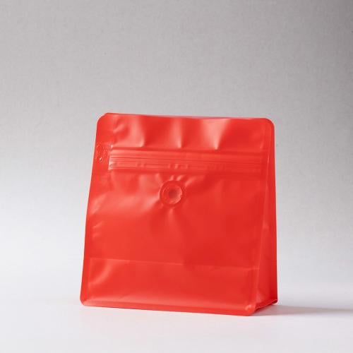 كيس قهوة عريض أحمر ( 250 جم ) (100 حبة)