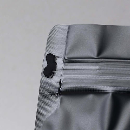 كيس قهوة ألمنيوم أسود ( 250 جم ) (100 حبة)