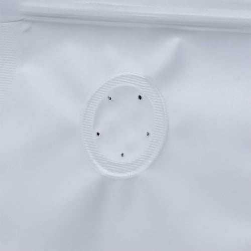 كيس قهوة ألمنيوم أبيض ( 100 جم ) (1000 حبة)