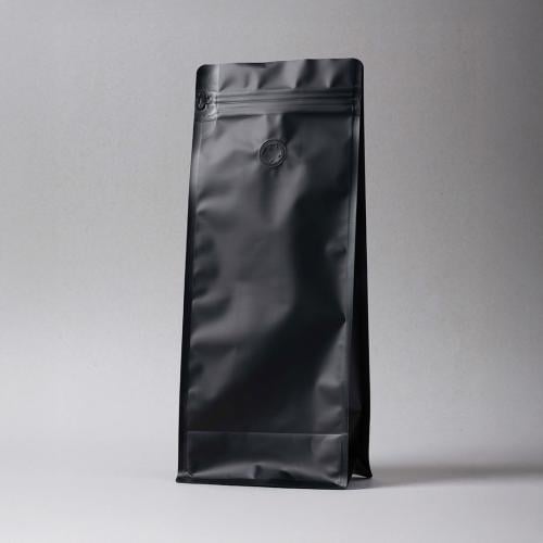 كيس قهوة ألمنيوم أسود ( 1 كجم ) (100 حبة)