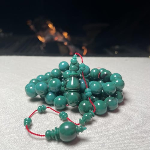 مسباح فاتوران اخضر متموج فاخر