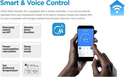 مكيف شباك انفرتر ميديا سعة تبريد 18.000 وحدة