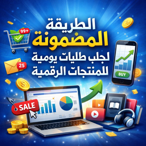 الطريقة المضمونة لجلب طلبات يومية للمنتجات الرقمية