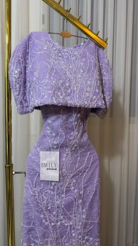 Boshra purple dress
