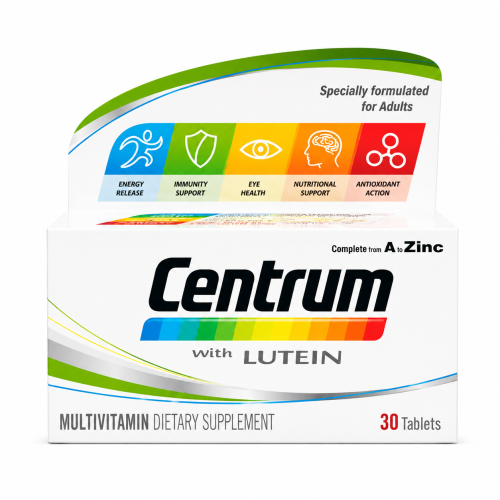 centrum lutein 30 tab
