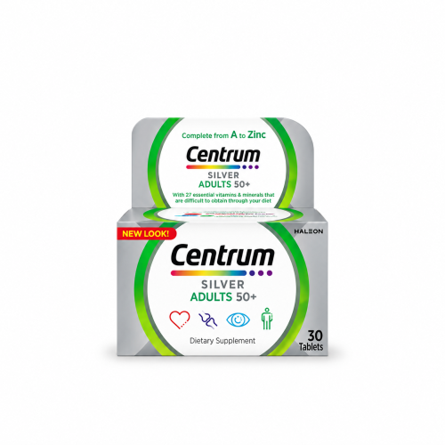 CENTRUM SILVER NEW LOOK 30 TABLETS