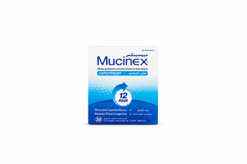 MUCINEX 600 MG EXPECTORANT TAB