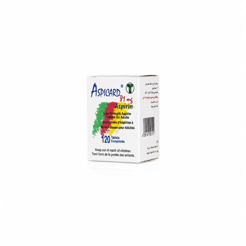 ASPICARD 81 MG 120 TAB