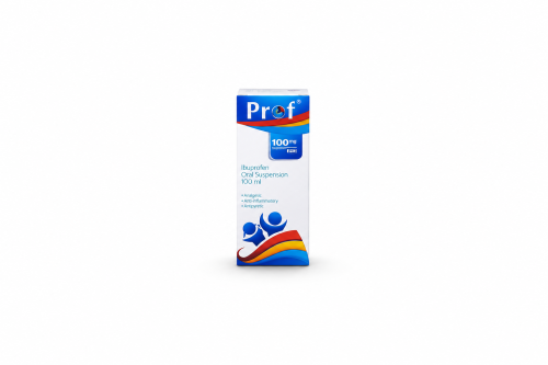 PROF 100MG/5ML SYRUP 100 ML