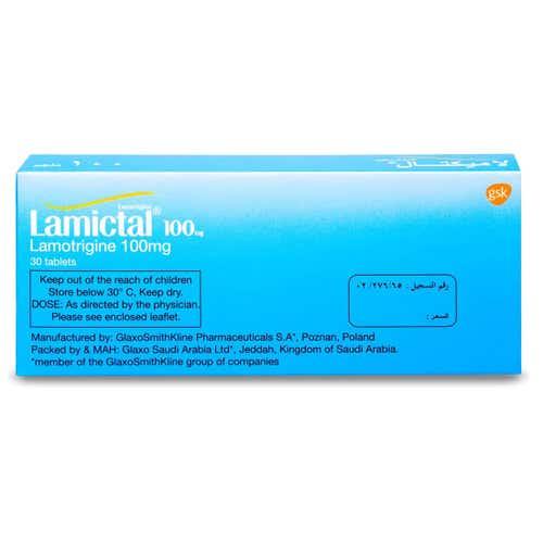 LAMICTAL 100 MG TAB