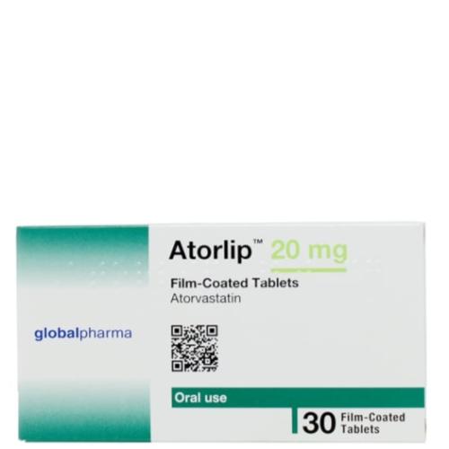 ATORLIP 20 MG 30 TABLET