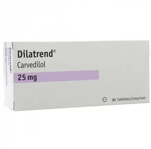 DILATREND 25MG 30 TAB.