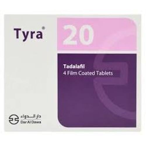 TYRA 20 MG 4 TAB