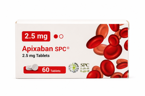 APIXABAN 2.5 MG 60 TAB
