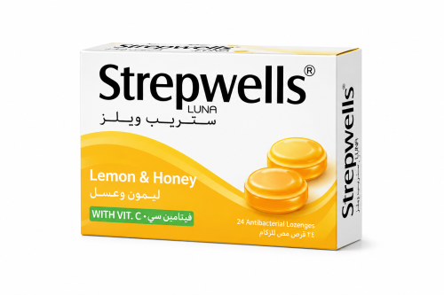 STREPWELLS HONEY & LEMON